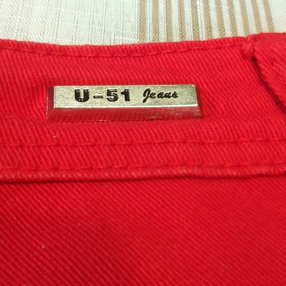 U-51 Red Jeans - Picture 8 of 9
